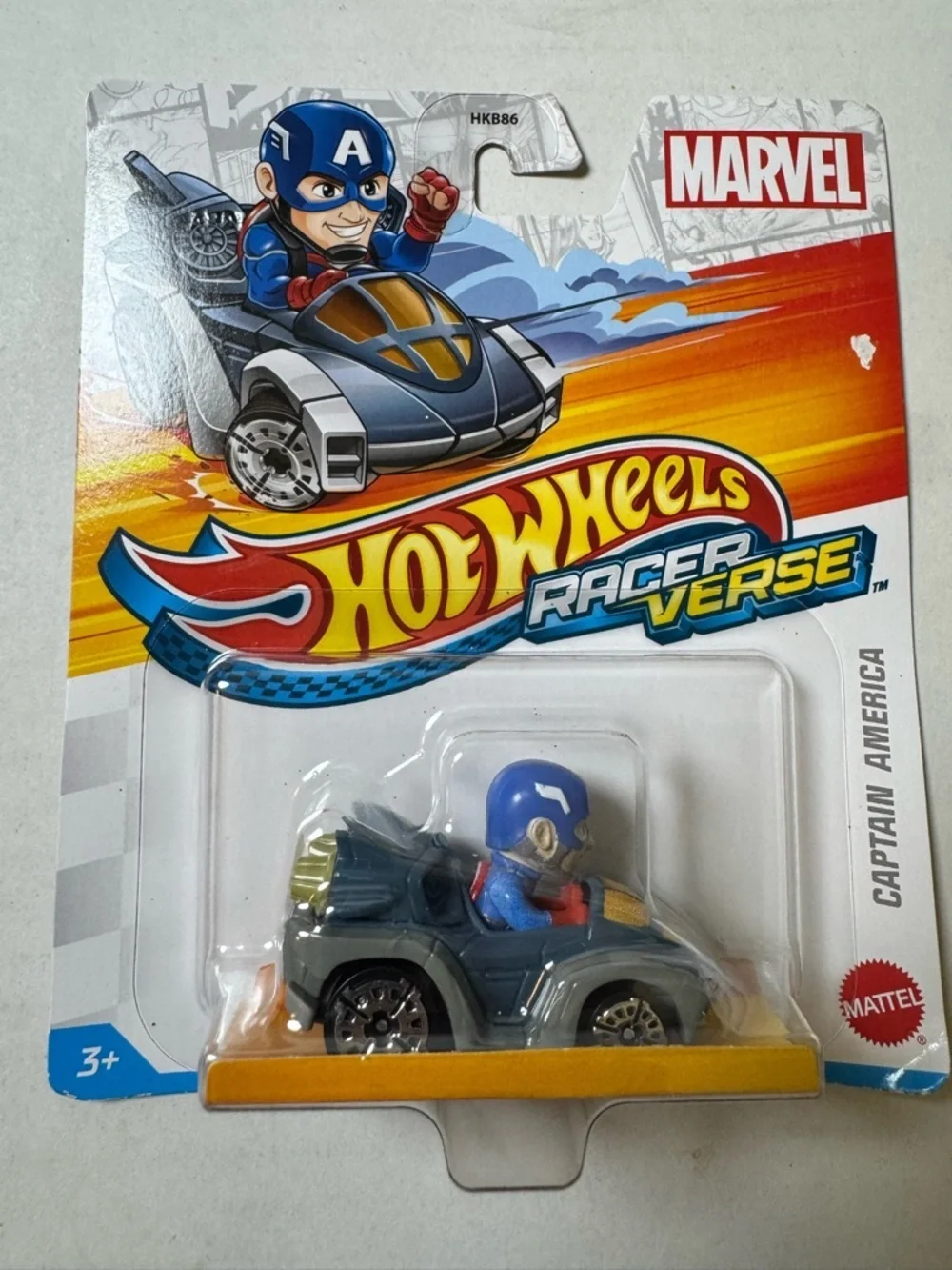Hot Wheels RacerVerse Die-Cast Vehicle with Pop Culture Character Driver